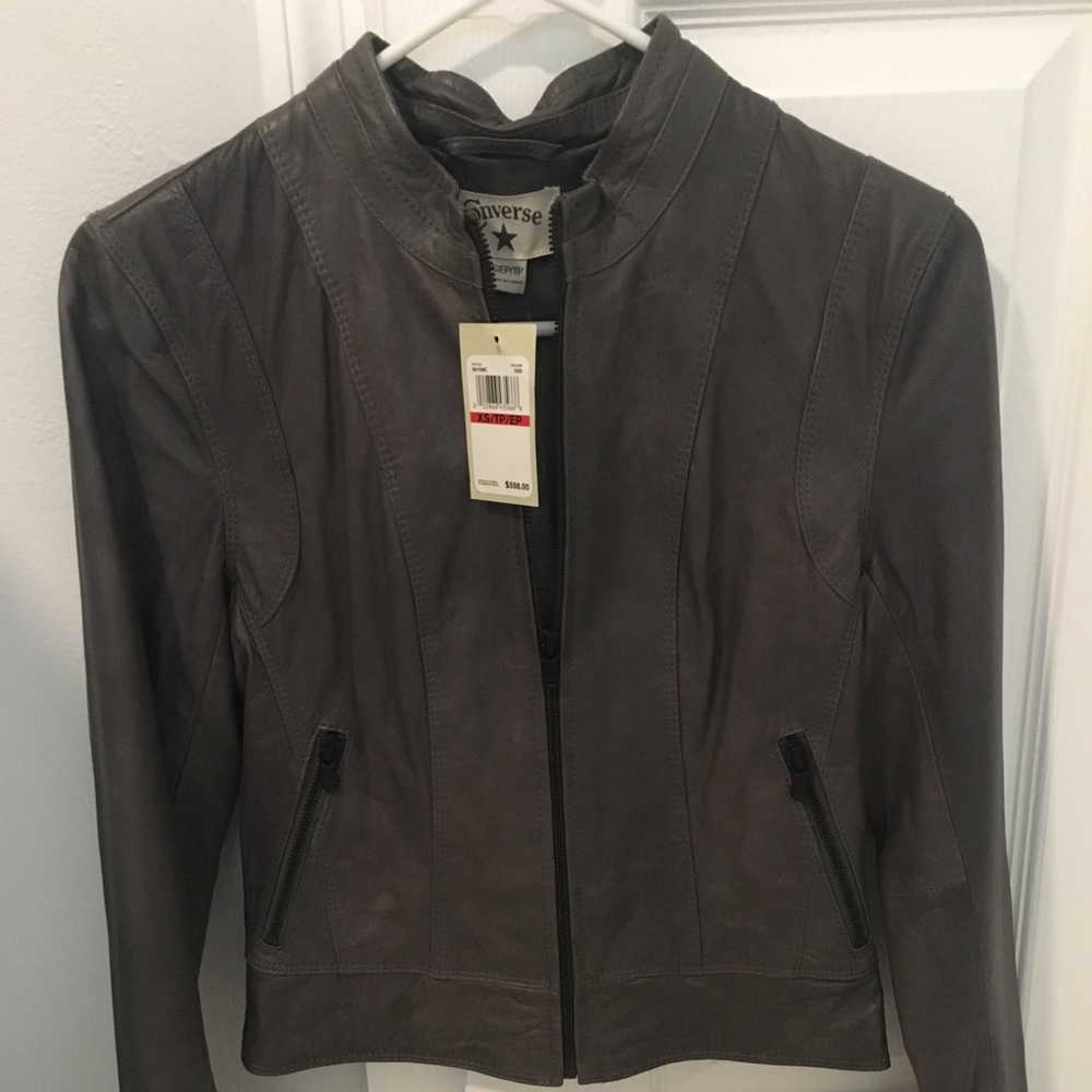 Converse Leather Jacket